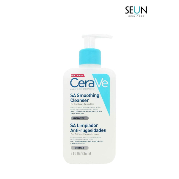 Bao bì, thiết kế của Cerave SA Smoothing Cleanser