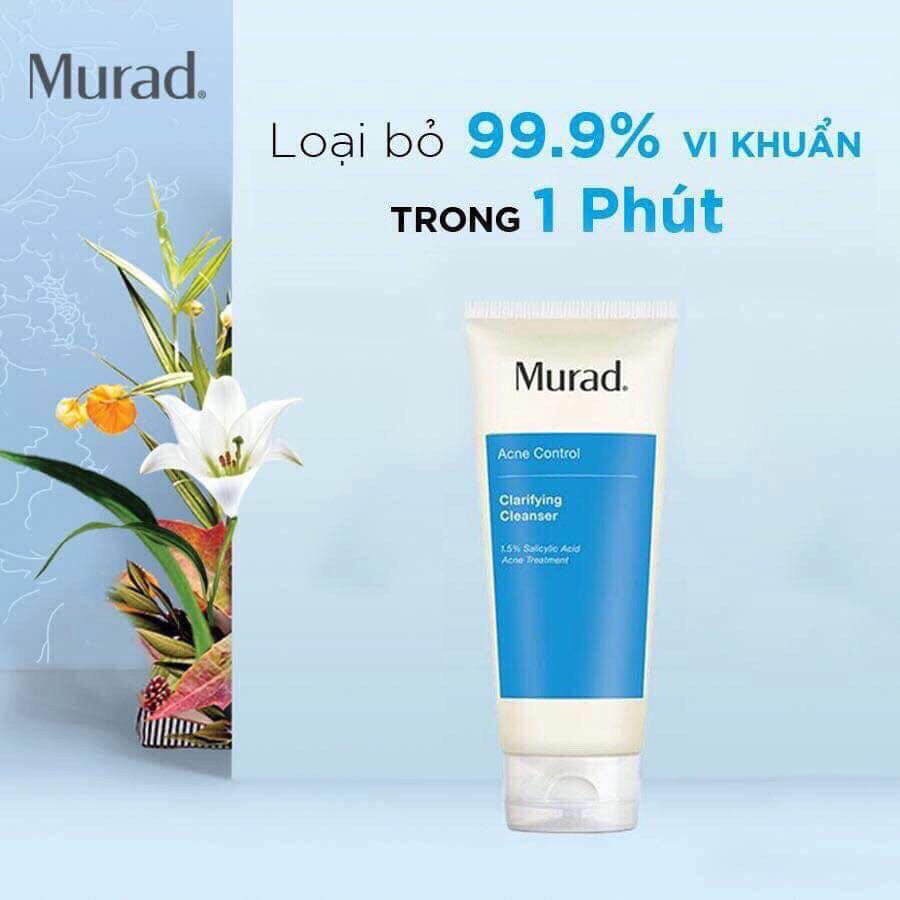 Công dụng sữa rửa mặt Murad Acne Control Clarifying Cleanser
