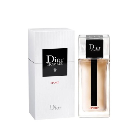 Diện mạo của Dior Homme Sport EDT góp phần làm nên khí chất lịch lãm của chàng