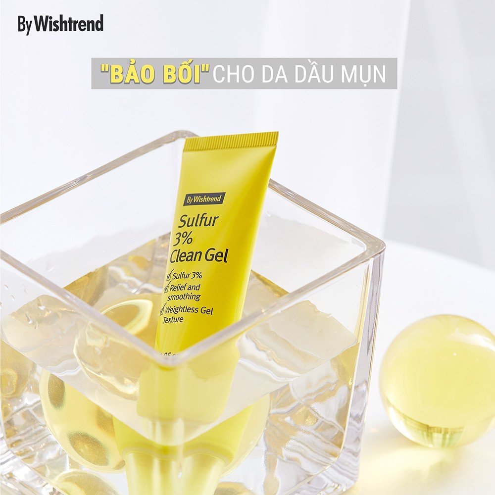 Chấm mụn By Wishtrend Sulfur 3%