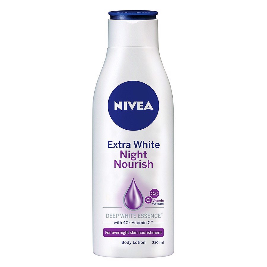 Thiết Kế của Sữa Dưỡng Thể Nivea Extra White Night Nourish
