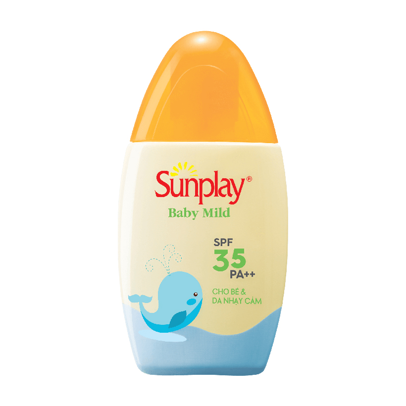 Kem chống nắng dạng sữa Sunplay Baby Mild