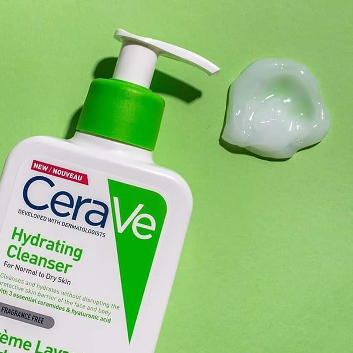 Texure của Cerave Hydrating Facial Cleanser