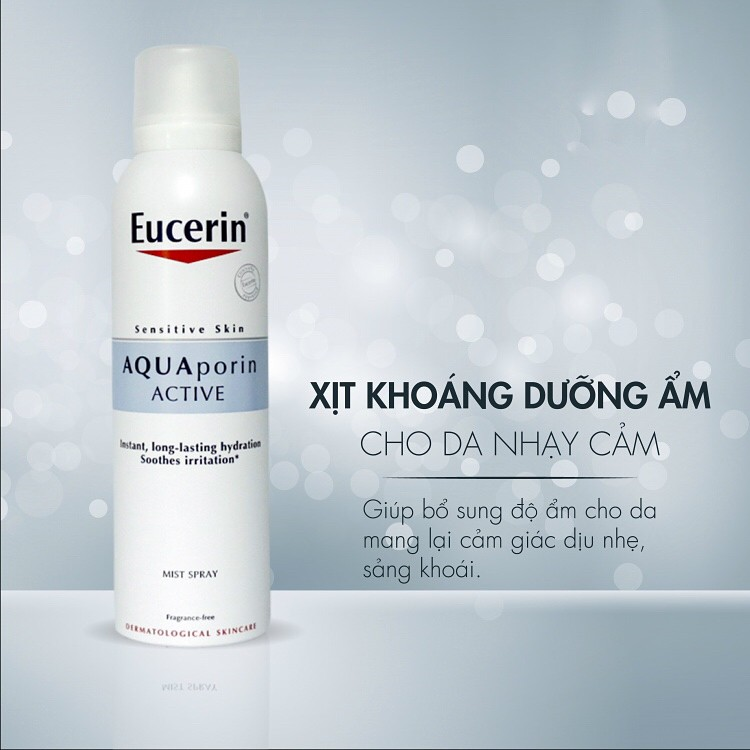  Xịt khoáng dưỡng ẩm Eucerin Aqua Porin Active Mist Spray