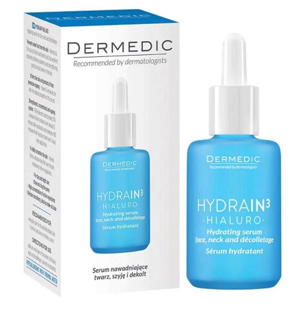 Thiết kế của Serum Cấp Ẩm Dermedic Hydrain3 Hialuro Hydrating