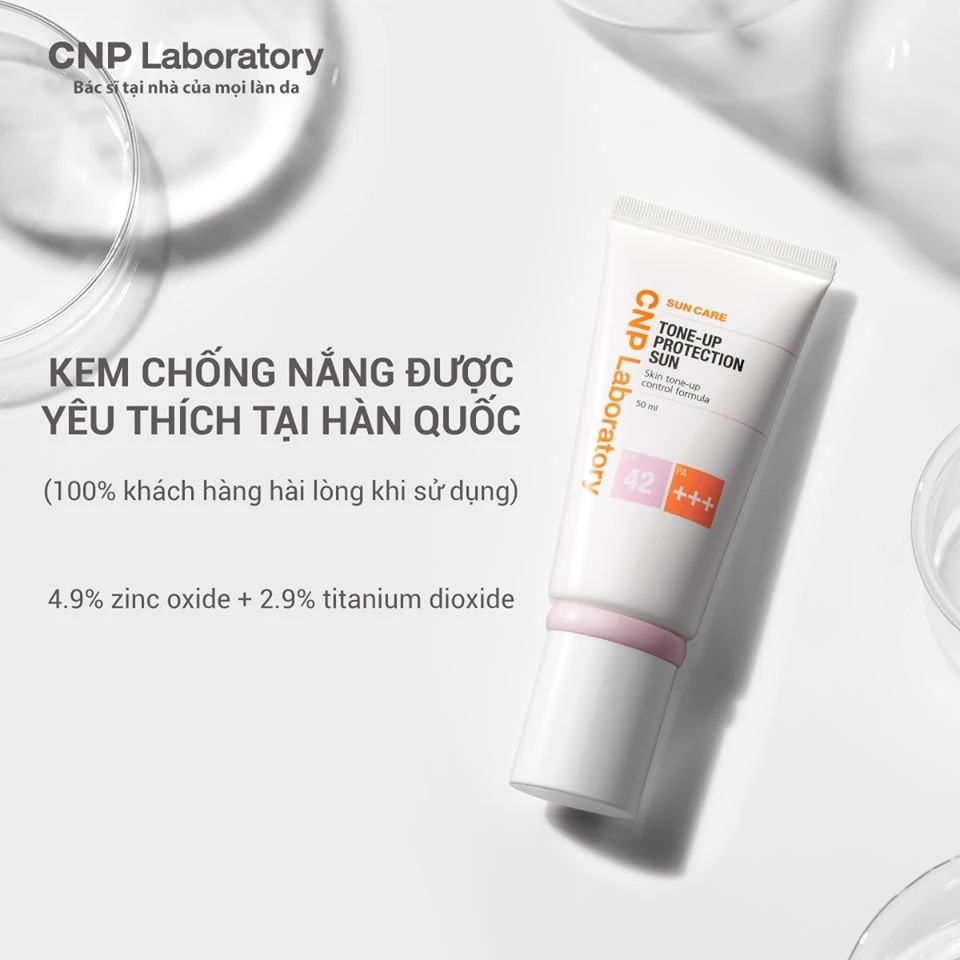 Kem chống nắng CNP Laboratory Tone-Up Protection