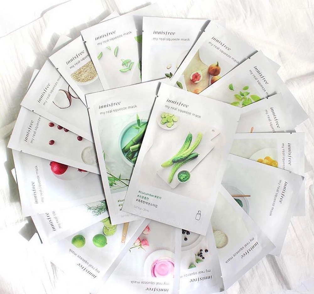 Mặt Nạ Giấy Innisfree My Real Squeeze Innisfree Mask Innisfree