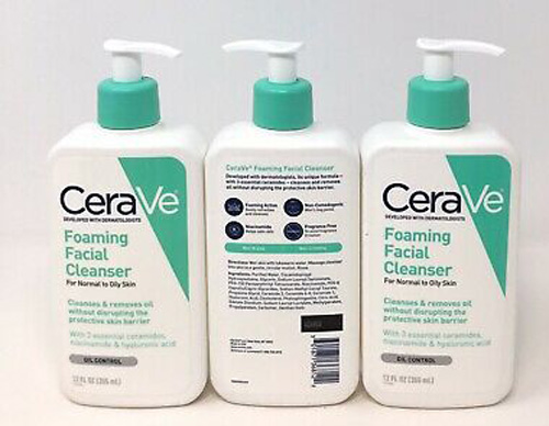 Sữa rửa mặt CeraVe Foaming Facial Cleanser