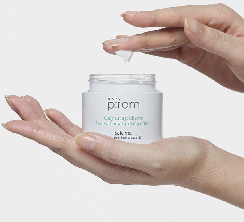 Texture kem dưỡng Make Prem Safe Me Relief Moisture Cream