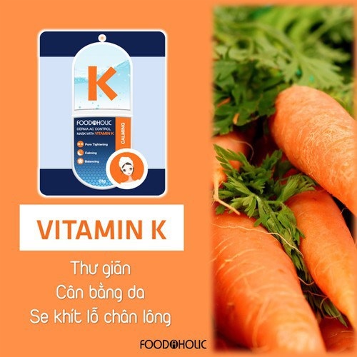 Mặt nạ vitamin K Foodaholic
