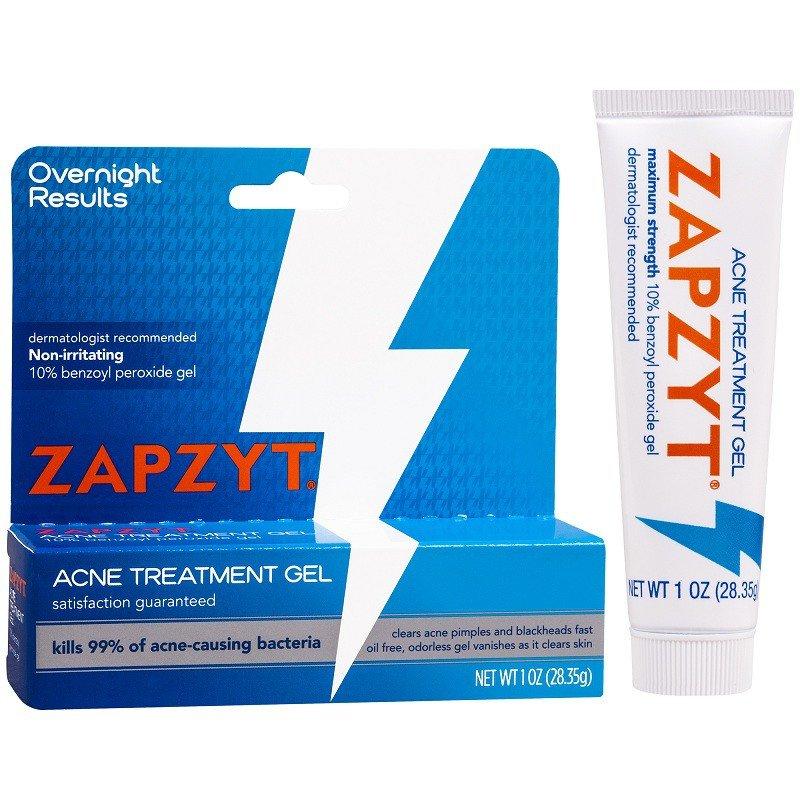 Bao bì, thiết kế của ZAPZYT Acne Treatment Gel