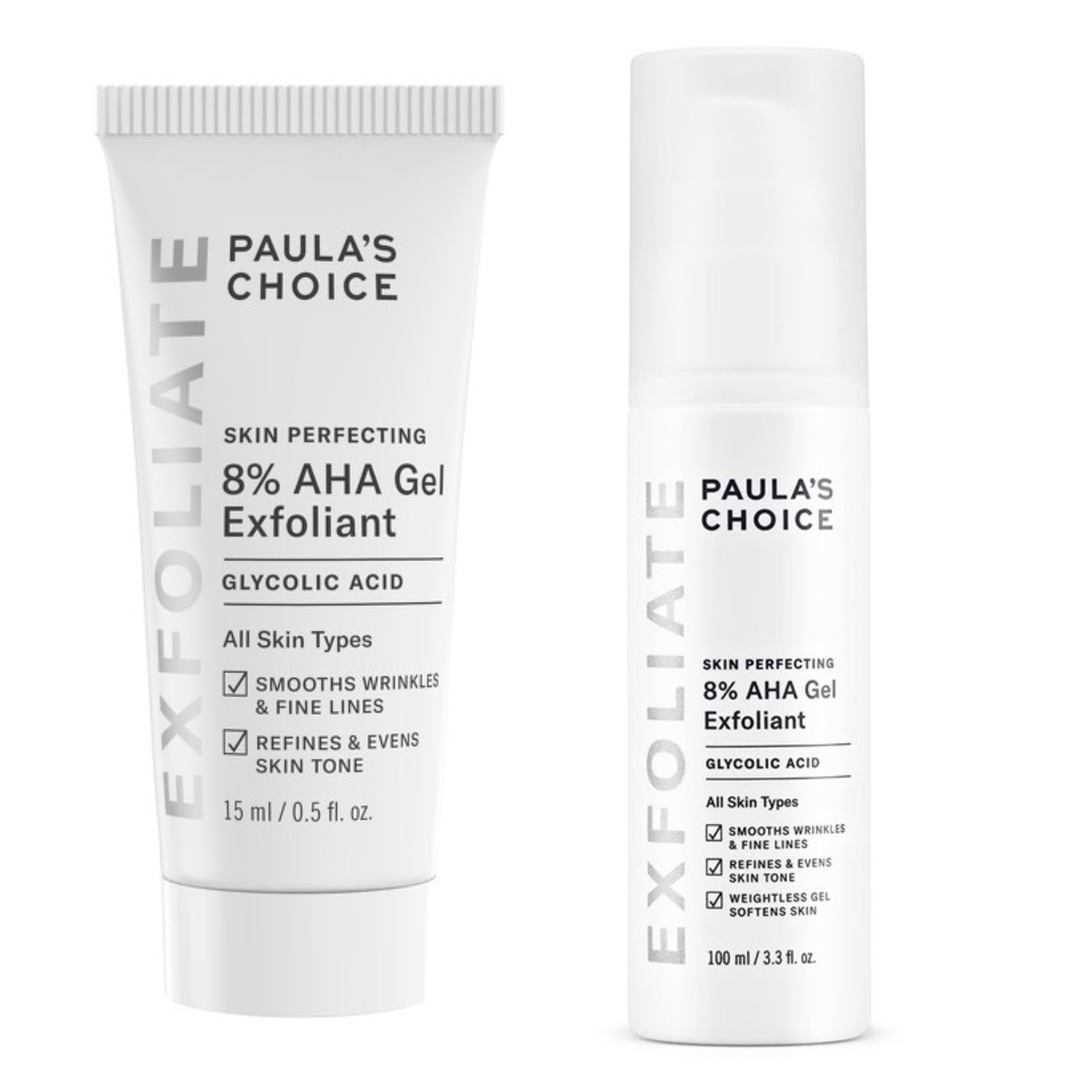 Bao Bì, Thiết Kế của Paula's Choice Skin Perfecting 8% AHA Gel Exfoliant