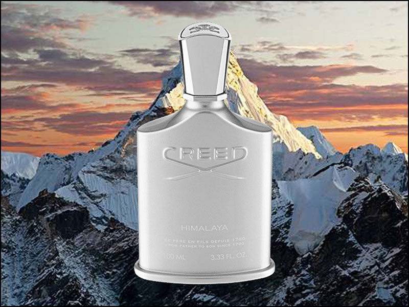 Thiết kế độc đáo khác biệt của nước hoa Creed Himalaya