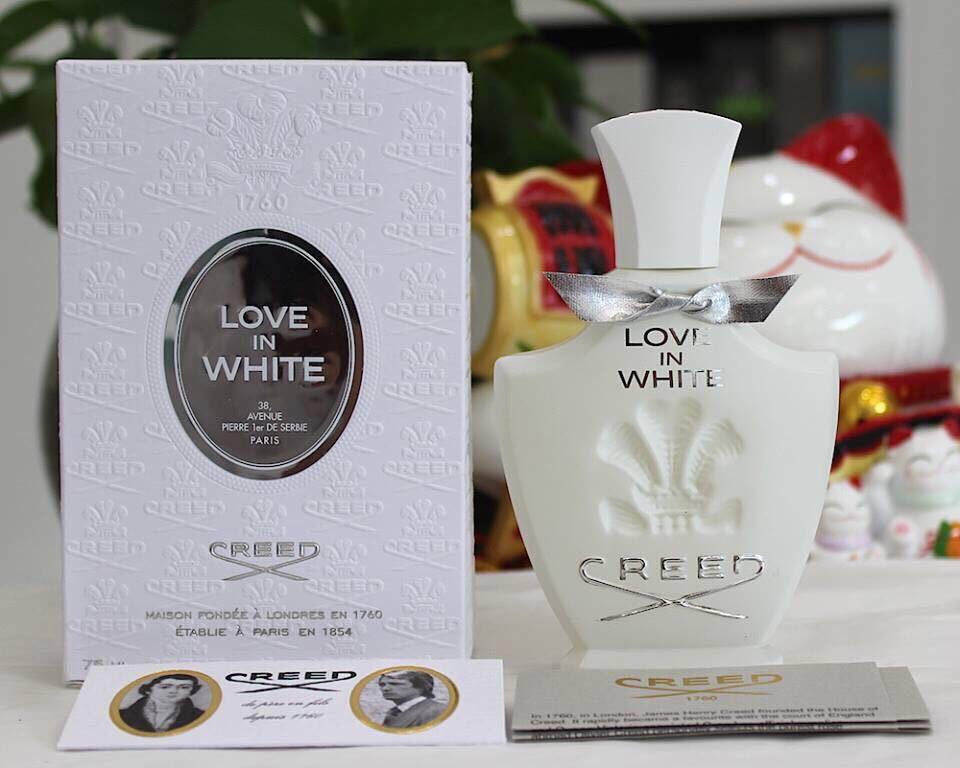 Mùi hương đầy say đắm của Creed Love in White