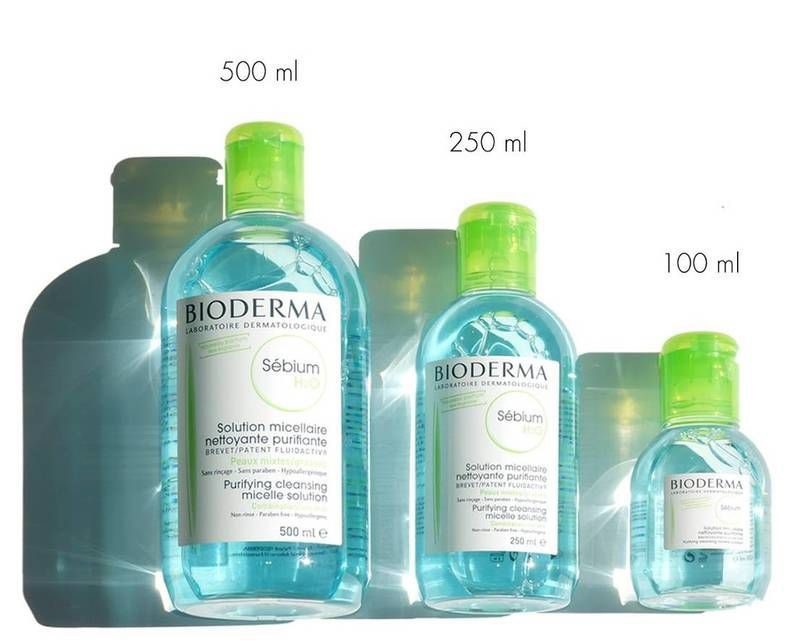 Thiết kế của nước Tẩy Trang Bioderma Sebium H2O  