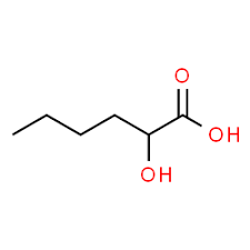 Cấu trúc hóa học của Hydroxycaproic Acid