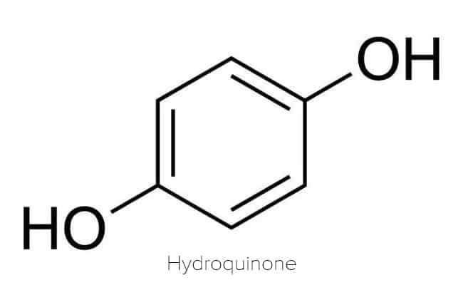 Cấu trúc hóa học của Hydroquinone