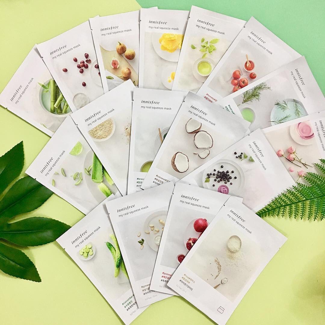 Mặt nạ Innisfree My Real Squeeze Mask Innisfree
