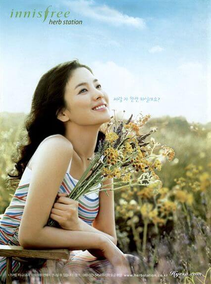 Song Hye-kyo làm gương mặt hương liệu cho Innisfree