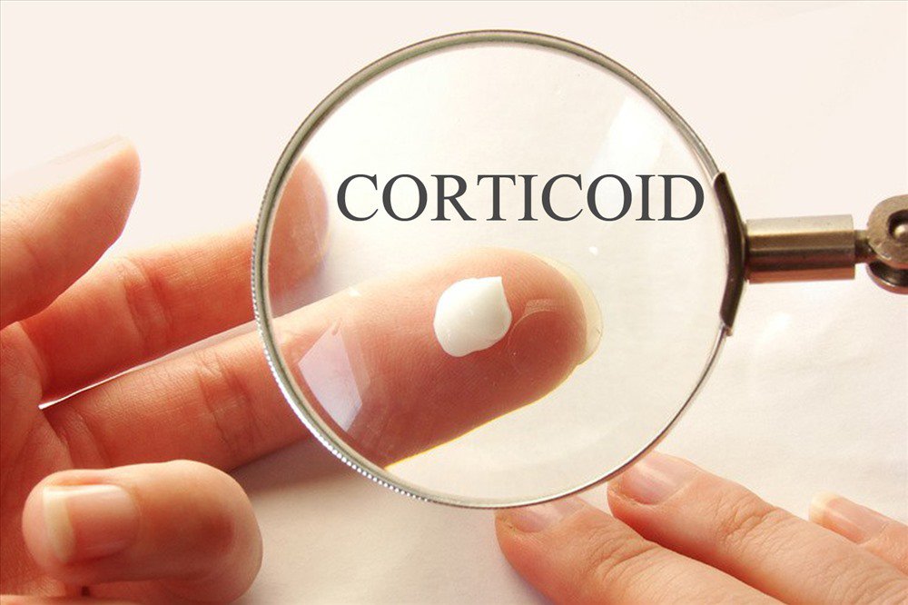 Kem trộn trắng da chứa corticoid