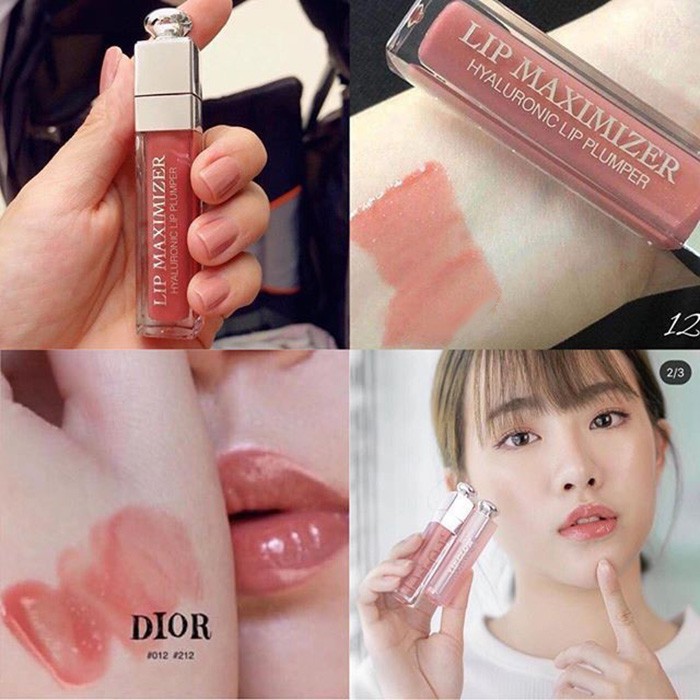 Son Dưỡng Môi Dior Addict Lip Maximizer  Nobox  024 Intense Brick  Màu  Đỏ Đất