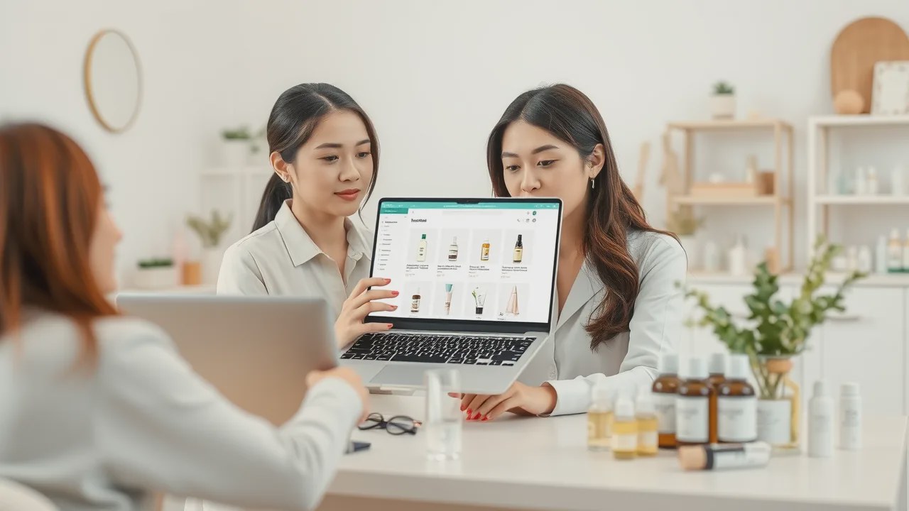 Bán sản phẩm chăm sóc da online bắt đầu từ ba câu hỏi đúng